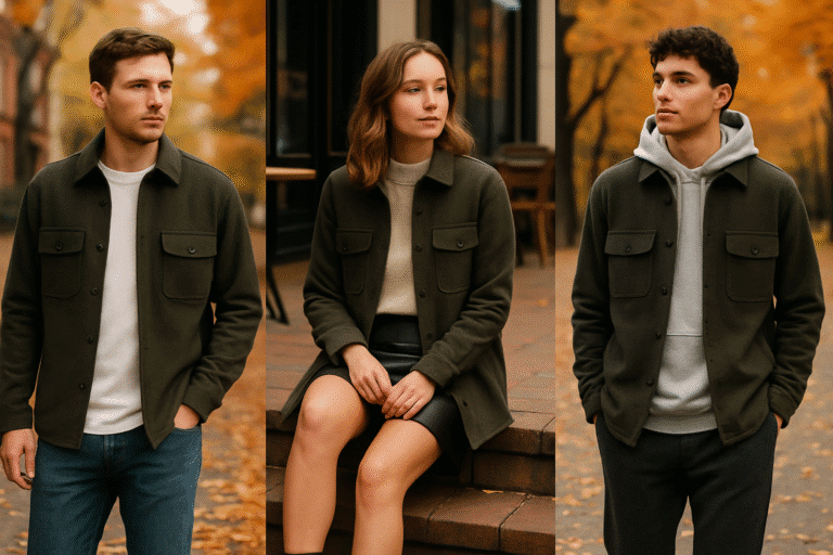 découvrez 3 idées de looks tendance avec la surchemise octobre will. que ce soit pour une sortie décontractée ou un rendez-vous entre amis, associez confort et style avec cette pièce incontournable de la saison.
