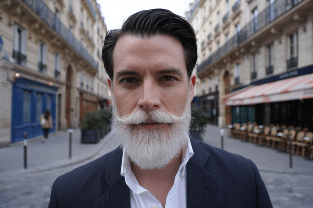 Comment teindre une barbe en blanc