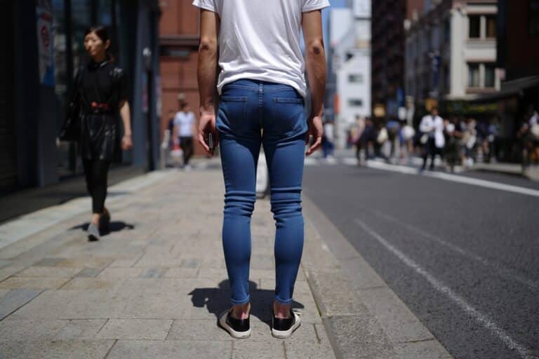 jean skinny homme
