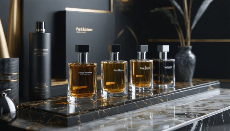 découvrez l'univers olfactif de paco rabanne avec notre sélection de parfums pour homme qui laissent une empreinte inoubliable. des fragrances audacieuses et charismatiques pour ceux qui souhaitent affirmer leur personnalité et séduire à chaque instant.